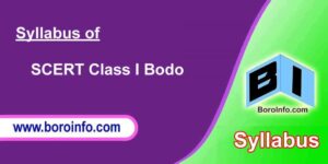 Class 1 Bodo Syllabus